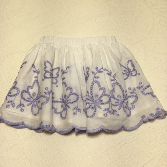 18m (4/$20) Eyelet Butterfly Lined Skirt by Cat & Jack - Picture 9 of 9